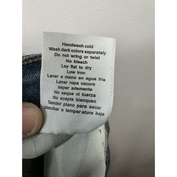 Judy Blue High Waist Jean Shorts Size 2xl Raw Hem Style #150235 Denim Stretch - Picture 8 of 8